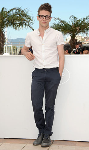 Cannes fashion: Xavier Dolan