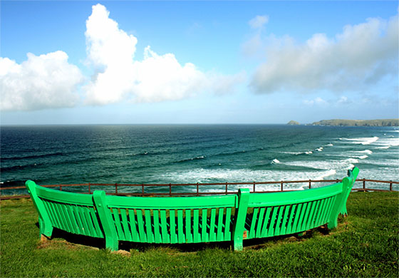 In pictures: curves: Perranporth