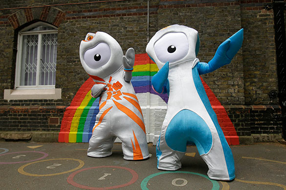 Olympic mascots: The London 2012 Olympic mascots unveiled