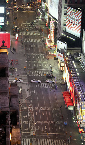 New York car bomb: New York's Times Square is empty of tourists