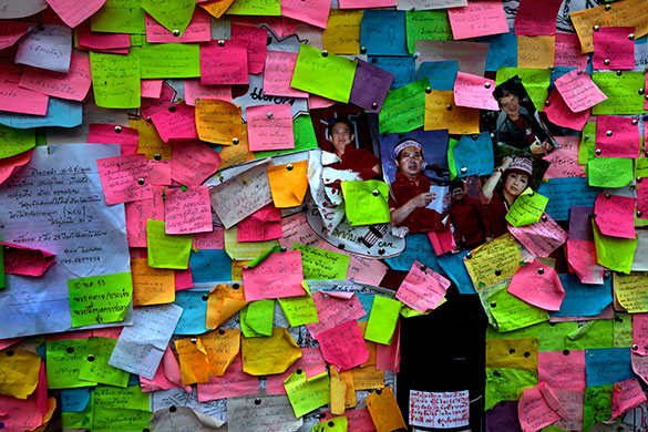Thailand: People's messages of protest, Thailand