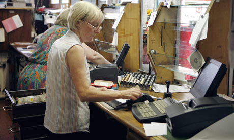 Post Office counter