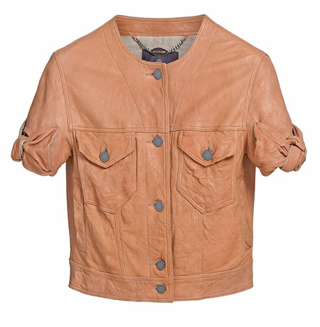 Key trends: purist: Leather jacket