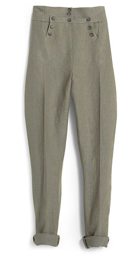 Key trends: purist: Trousers