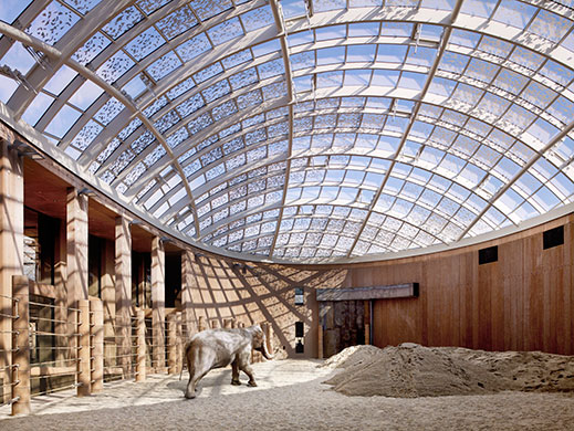 Norman Foster: Elephant House, Copenhagen Zoo, Denmark by Foster and Partners