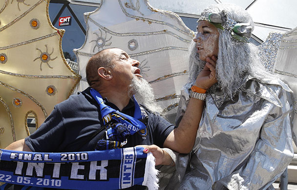 Champions League Final: Inter fan 