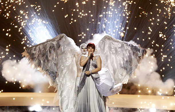 Eurovision semi one: Thea Garrett from Malta performs her song My Dream 