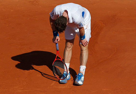 tennis: Andy Murray of Britain