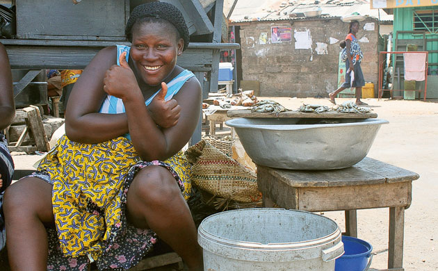 Accra gallery: Labadi Market, Accra