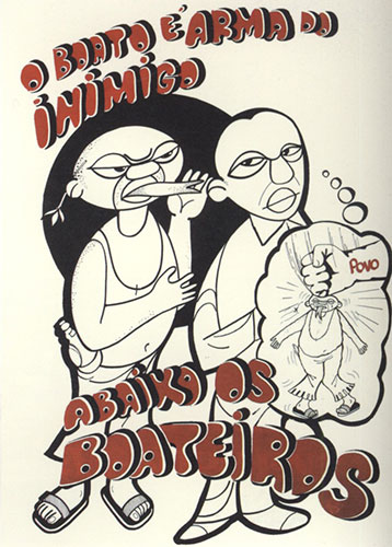 Protest posters: The Rumour is the Weapon of the Enemy poster