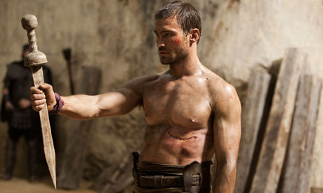 Andy Whitfield in Spartacus Blood and Sand