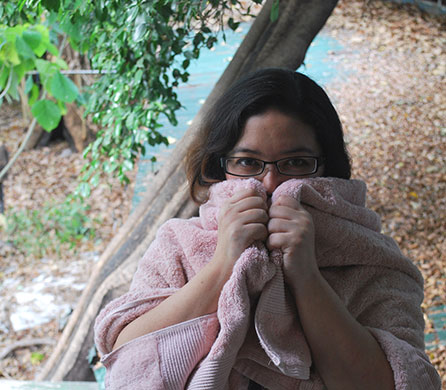 towel day: Towel day - Jenny Ortuoste