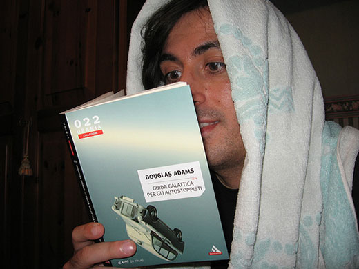 towel day: Towel day - Sim Dawdler