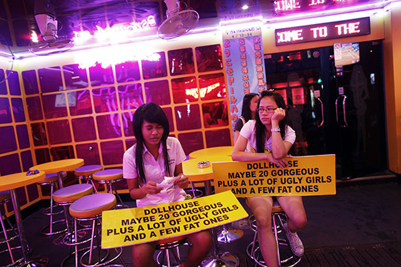 24 hours in pictures: Bangkok, Thailand: Go-go dancers