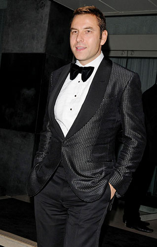 Celeb style: Walliams: Celebrity Sightings In London - February 25, 2010