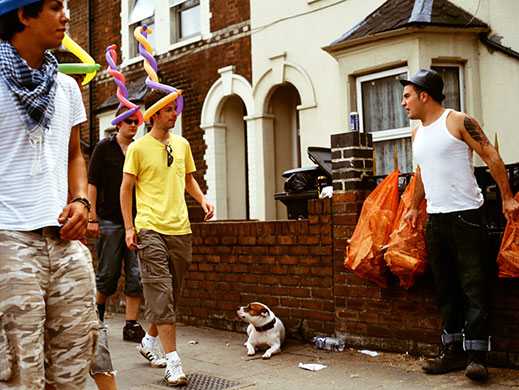 Pop Music festivals: Street-Wise Seller Meets University Boys