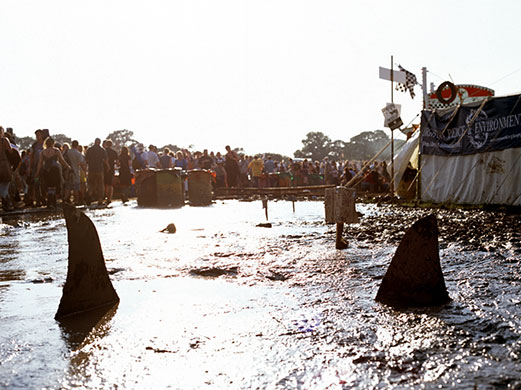 Pop Music festivals: Two Sharks in the Goldfish Bowl