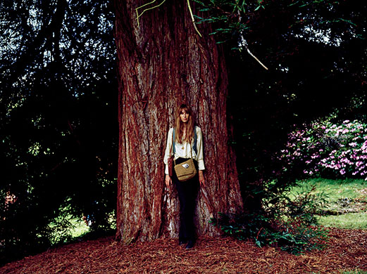 Pop Music festivals: The Performer Awaits Her Turn Beside The Dressing Room
