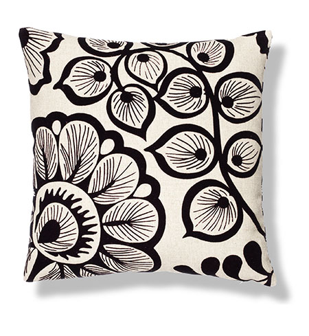Out of Africa: Out of Africa: flocked cushion