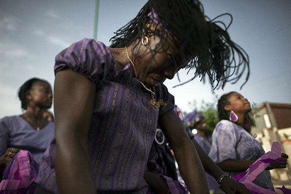24 hours in pictures: Members of the Hebrew Israelite community 