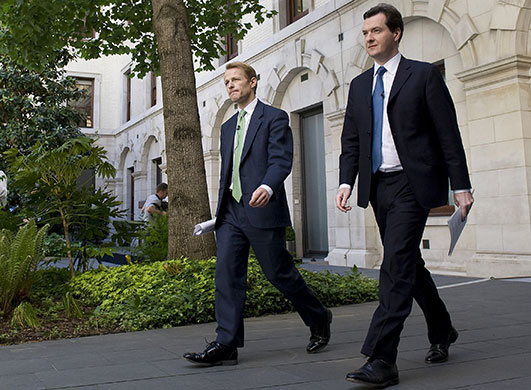 Week in Business: George Osborne and David Laws at a press cconference