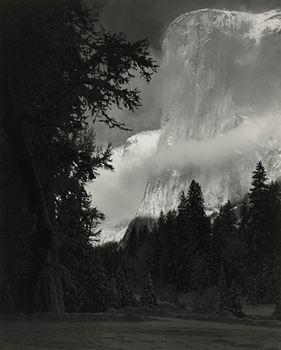 Polaroid Collection: El Captain – Winter by Ansel Adams