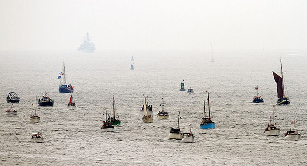 Dunkirk Little Ships: The Little ships arrive in Dunkirk for 70th anniversary of Operation Dynamo
