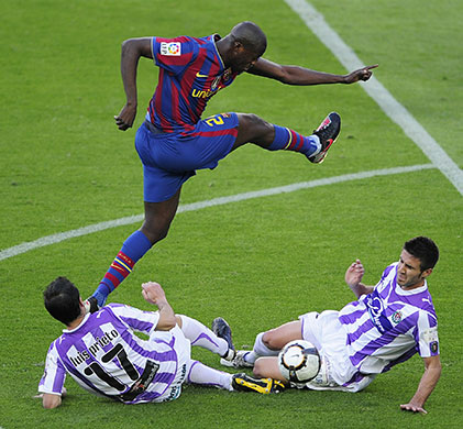 Transfers Gallery: Barcelona's midfielder Yaya Toure from I