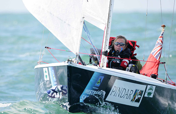 Channel crossings: 2005: Hilary Lister, a quadriplegic sailor from Kent