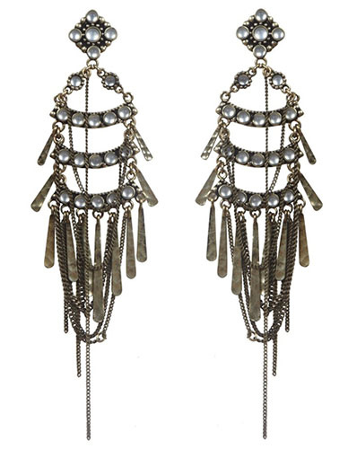 Key trends: embellishment: Earrings