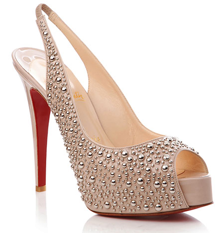 Key trends: embellishment: Peep-toed shoes