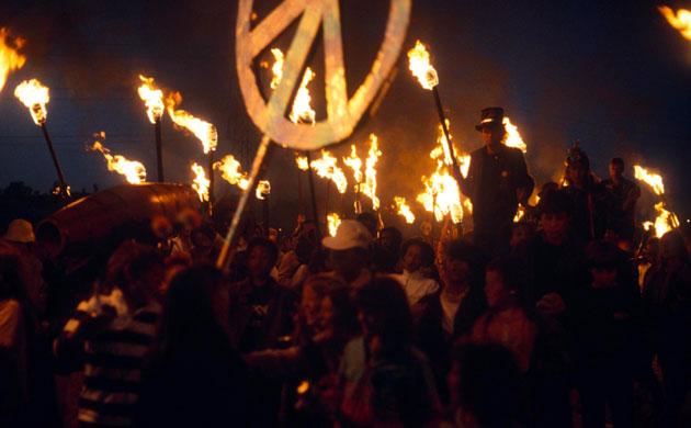 Glastonbury at 40: GLASTONBURY FESTIVAL, BRITAIN - JUN 1983 glasto