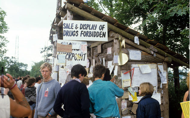 Glastonbury at 40: Glastonbury Festival, Britain - Jun 1984 glasto