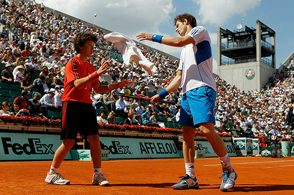 Andy Murray French Open: ANDY MURRAY