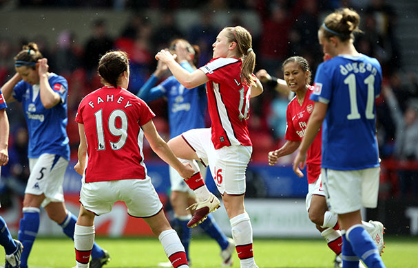Women's football: Soccer - Women's FA Cup - Final - Everton v Arsenal - City Ground