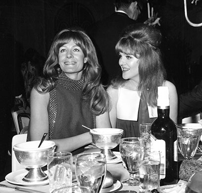 Lynn Redgrave: Lynn Redgrave and Vanessa Redgrave at the Oscars in 1967