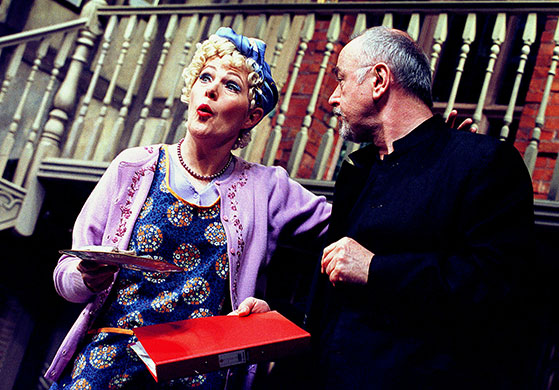 Lynn Redgrave: Lynn Redgrave and Peter Egan in Noises Off in 2001