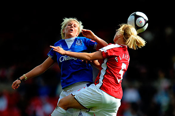 Women's football: Soccer - FA Womens Cup Final - Arsenal LFC v Everton LFC - City Ground