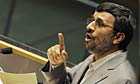 Mahmoud Ahmadinejad addresses UN talks on the non-proliferation of  nuclear weapons