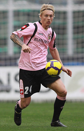 footballers: US Citta di Palermo v AS Livorno Calcio - Serie A