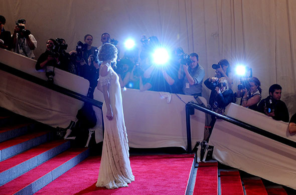 24 hours in pictures: New York: Taylor Swift at the Metropolitan Museum of Art