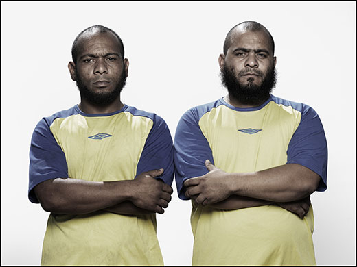 SA: Grass roots football: Brothers Shamiel (left), 35, and Niezaam Strachan, 33