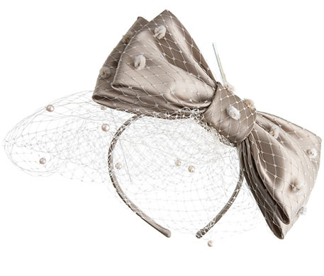 Key trends: Glam: Bow hairband