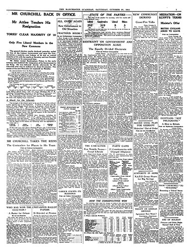 General election fronts: 4 - 1951 bill page