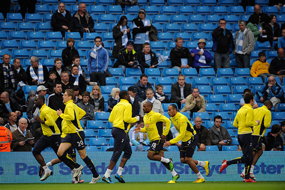 Football: man city v spurs