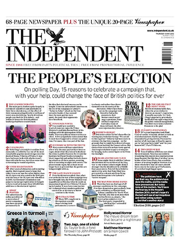 Election Day Papers: Election Day Front Pages