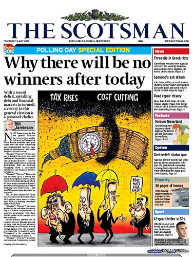 Front pages: The Scotsman
