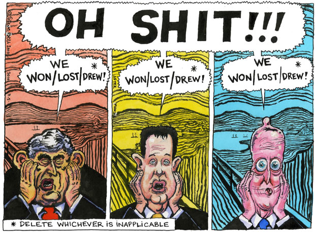 Steve Bell cartoon