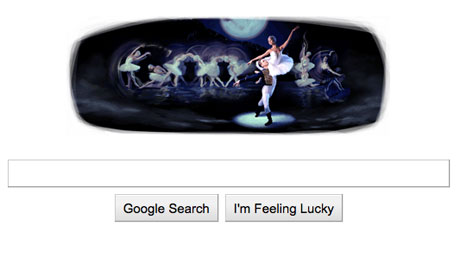 Tchaikovsky Google doodle