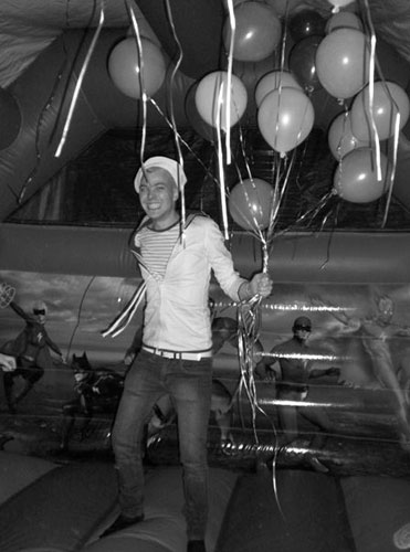 In Pictures: Party: 30 year old on bouncy castle